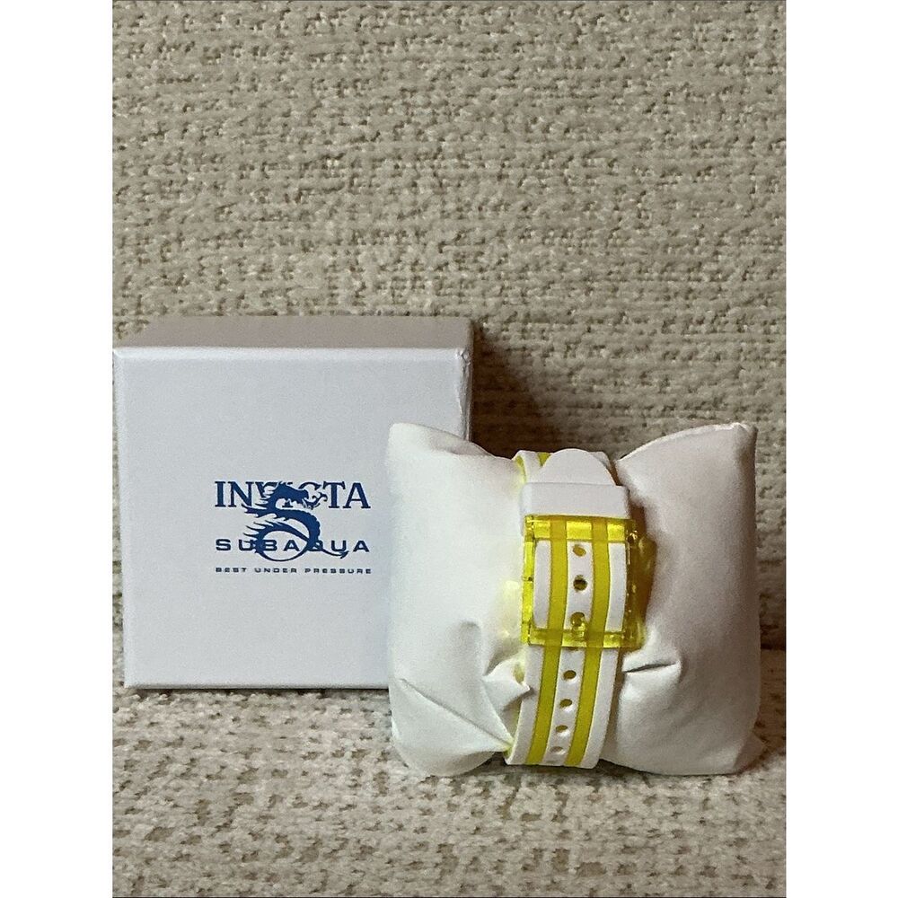 Invicta Yellow, White & Green Subaqua Sport Watch men’s 69451 - Picture 4 of 7